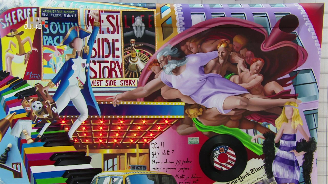 Umjetnost Danijela Jamana, Foto: HTV/HRT