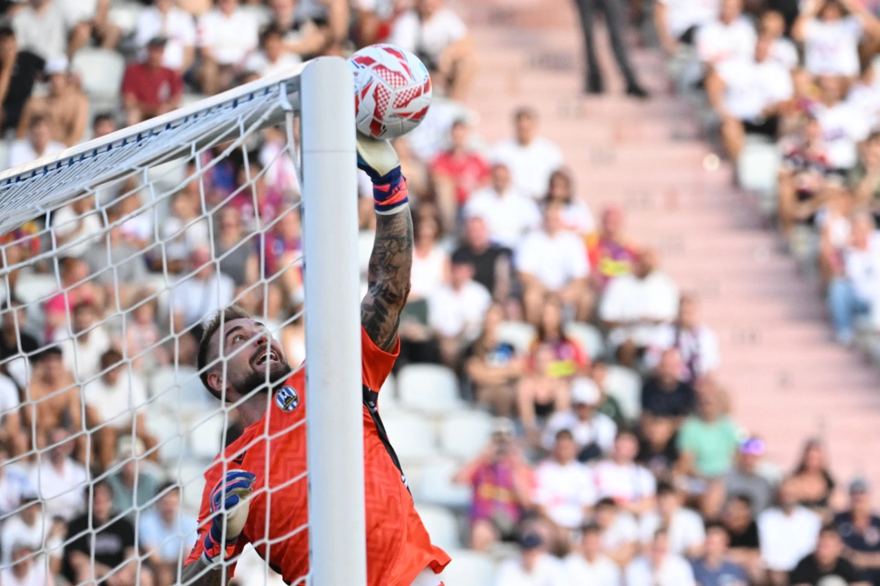Hajduk - Lokomotiva, Josip Posavec , Foto: Tom Dubravec /CROPIX