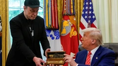Musk primio zlatni ključ Bijele kuće