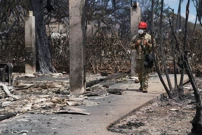 Požari na Havajima najsmrtonosniji u SAD-u u zadnjih 100 godina, Foto:  US National Guard/Master Sgt. Andrew Jackson/REUTERA