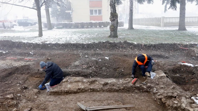 Arheološko nalazište, Foto: Ivica Grudiček/HRT