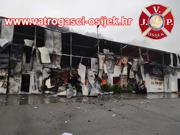 Požar u Osijeku, Foto: JVP Osijek/Istočna Europa suočava se s poplavama, četvero poginulih u Rumunjskoj