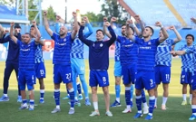 Slavlje igrača Dinama nakon pobjede protiv Hajduka, Foto: Marko Prpić/PIXSELL