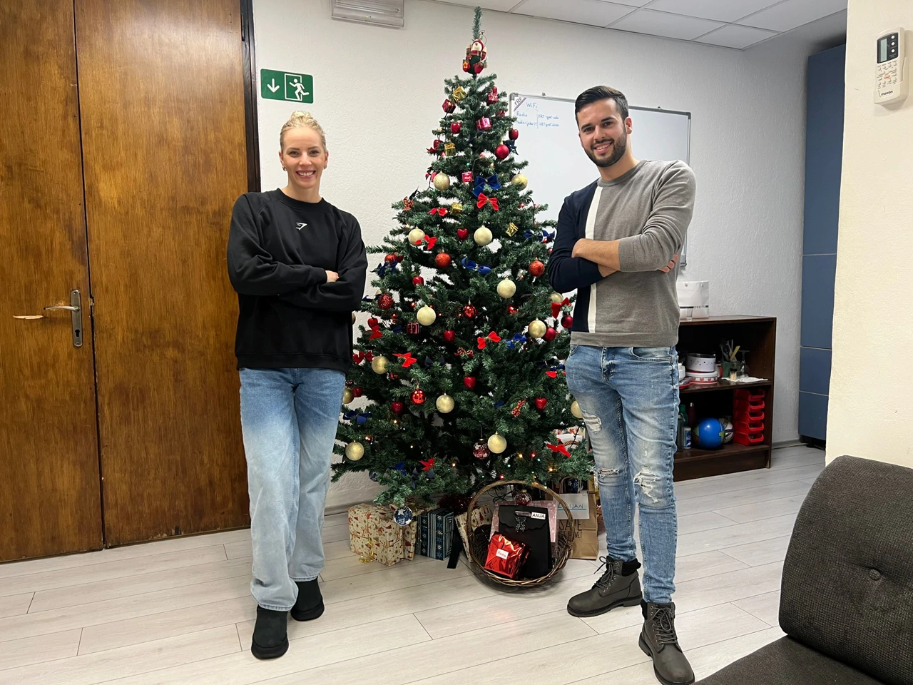 Amina Kajtaz i naš Filip Štimac, Foto: -/Radio Rijeka