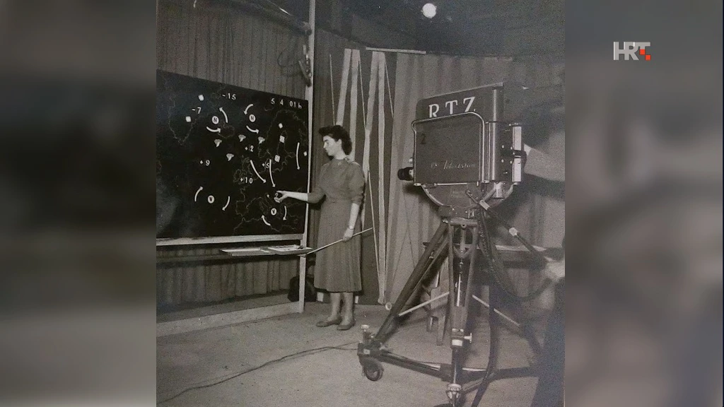Vesna Jurčec, 1958. godine, Foto: HTV/HRT