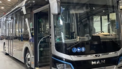 MAN-ov električni autobus u probnoj vožnji osječkim ulicama