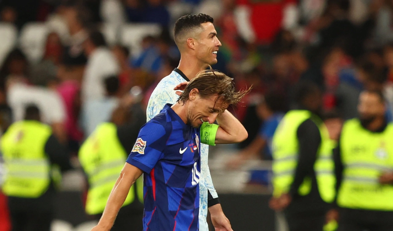 Luka Modrić i Cristiano Ronaldo, Foto: Pedro Nunes/REUTERS