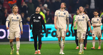 Igrači Ajaxa u nevjerici