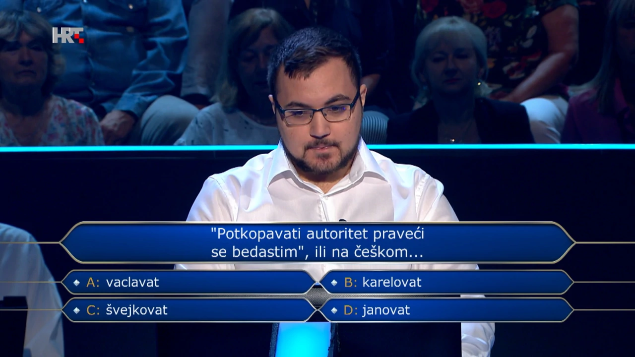 Šimun Opačak  , Foto: Tko želi biti milijunaš?/HRT