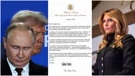 Melanijino pismo Putinu