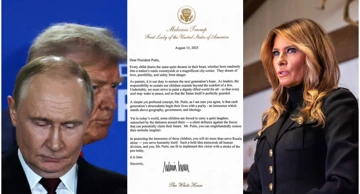 Melanijino pismo Putinu
