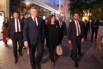 Uzvanici prilikom dolaska na Europski trg, Foto: Matija Habljak/PIXSELL