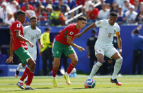 Bilal El Khannouss i Kylian Mbappe, Foto: Jeenah Moon/REUTERS