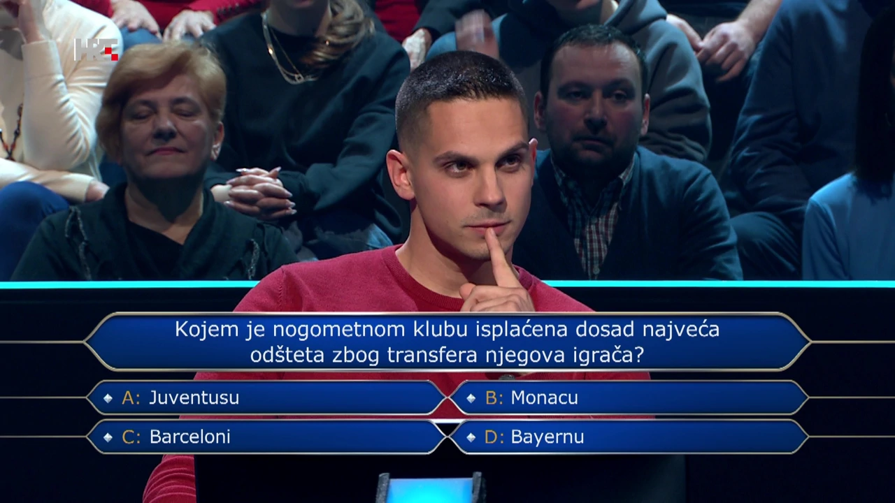 Josip Bračulj, Foto: Tko želi biti milijunaš?/HRT