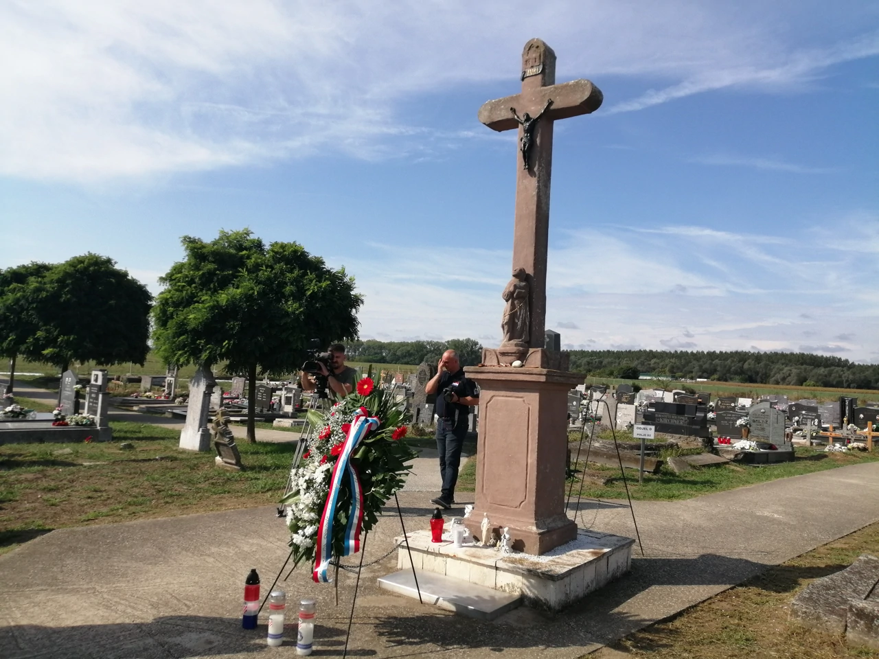 Dan sjećanja na poginule i nestale branitelje Bilja, Foto: Radio Osijek/HRT