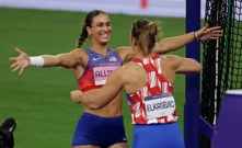 Pariško zlato i bronca: Valarie Allman i Sandra Elkasević, Foto: Phil Noble/REUTERS