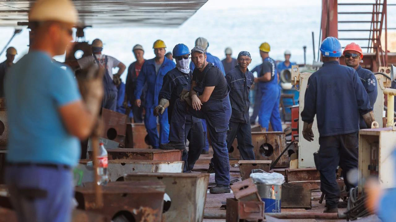 U 3. maju Rijeka 1905 položena kobilica za polarni kruzer nove generacije