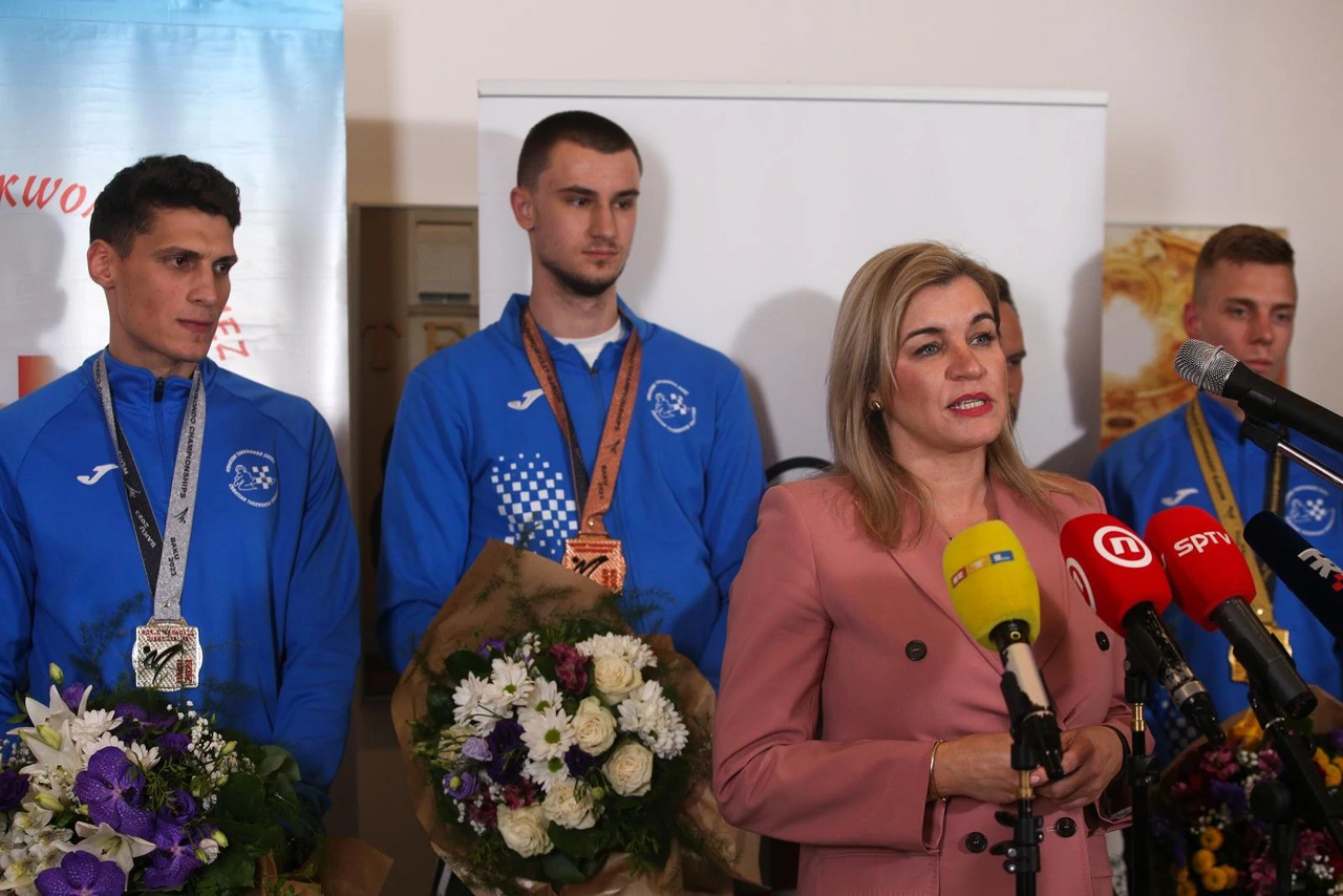 Svečani doček u Zagrebu, Foto: Željko Hladika/PIXSELL