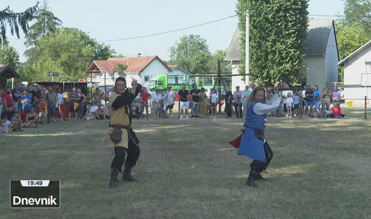 Srednjovjekovni festival na Papuku oživio vitešku tradiciju