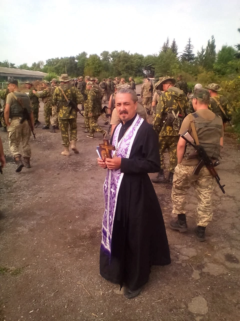 otac Vasilj Virozub, Foto: Privatno vlasništvo oca Virozuba/HRT