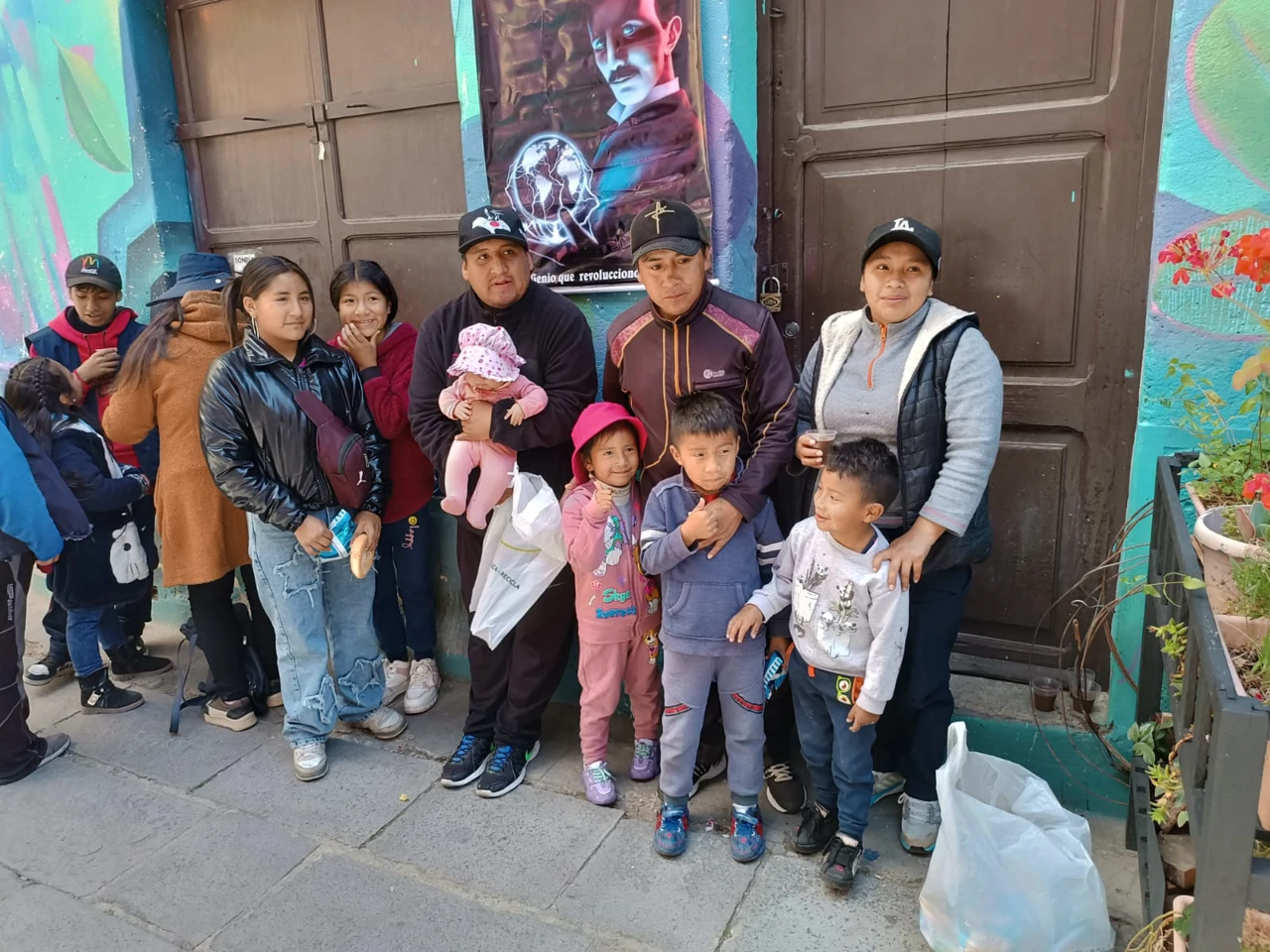 Acción humanitaria en La Paz / Humanitarna akcija u La Pazu, Foto: Valeria Restovich//