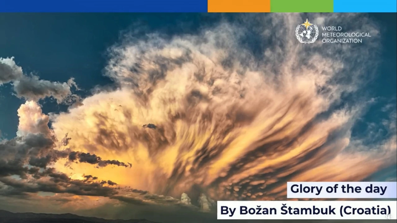 "Glory of the day" - hrvatska fotografija u kalendaru SMO za 2022., Foto: Božan Štambuk/SMO-WMO/HRT
