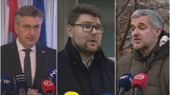 Andrej Plenković, Peđa Grbin, Nino Raspudić