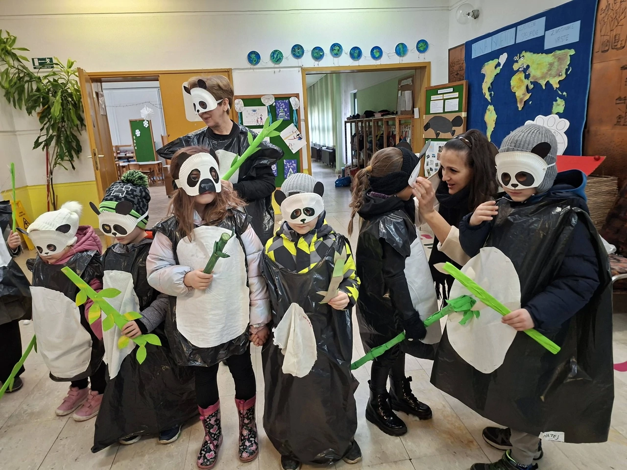 Pokladna povorka osječkog eko vrtića "Mak", Foto: M.Milas/Radio Osijek