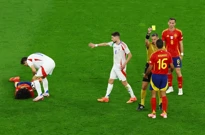 Rodrigo - žuti karton, Foto: Kacper Pempel/REUTERS