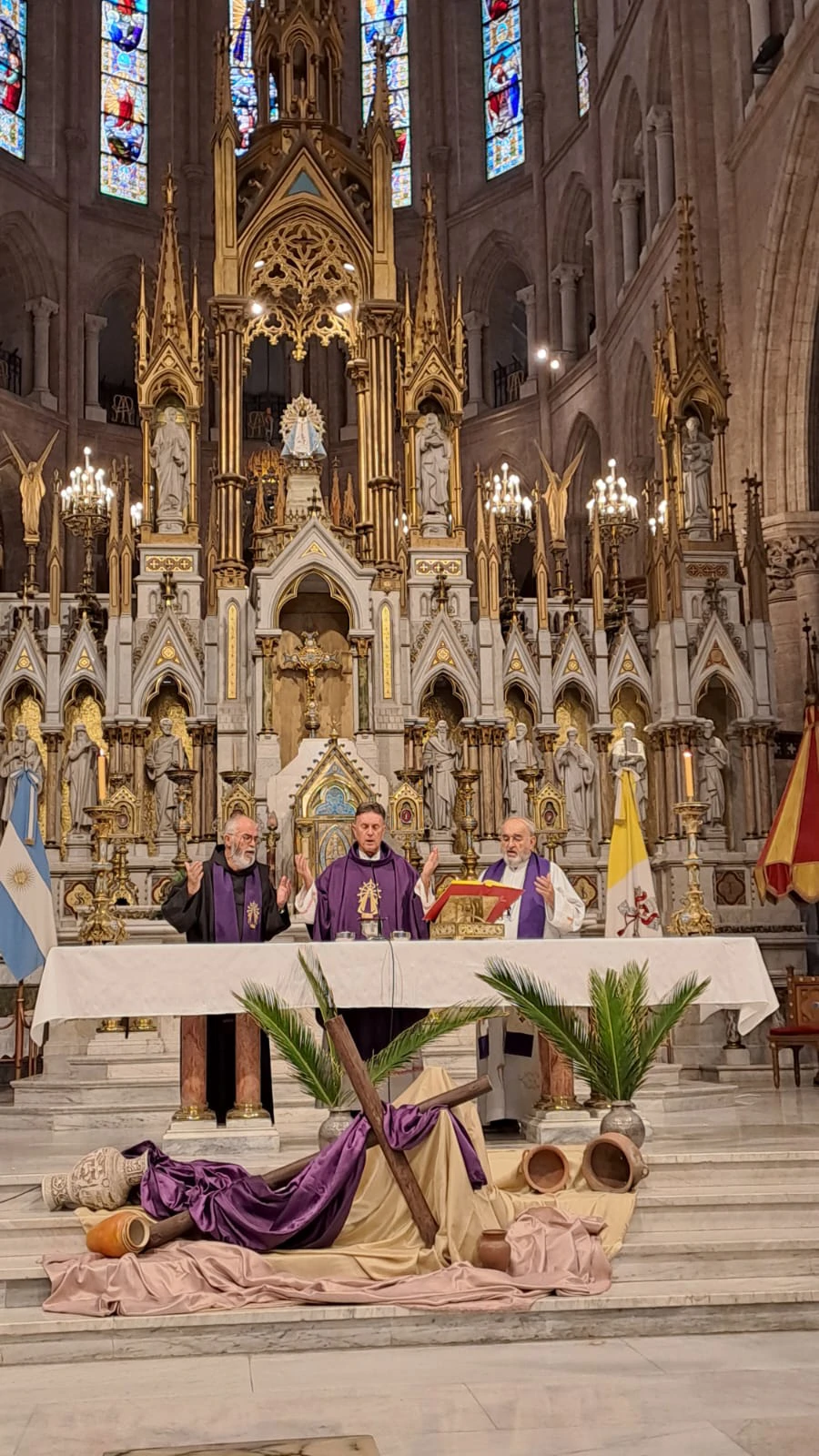 Misa en Luján, Foto: Stella Hubmayer/gentileza