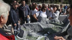 Protest in Omiš 