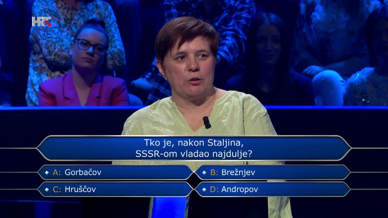 Emiljana Vozila Mohorović, Foto: Tko želi biti milijunaš?/HRT