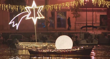 Ukrašene barke u Rovinju