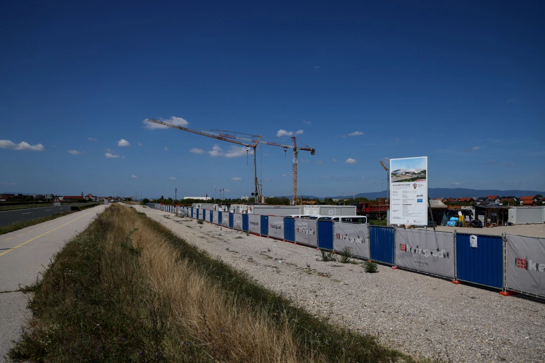 Gradilište kampa HNS-a, Foto: Igor Kralj/PIXSELL