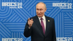 Vladimir Putin na summitu organizacije BRICS