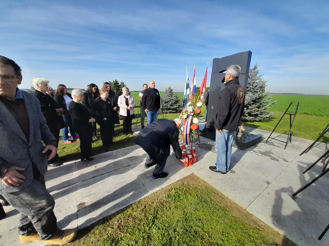 Obilježena 31. obljetnica zločina kod farme Orlovnjak, Foto: Vlatko Franjin/HRT Radio Osijek