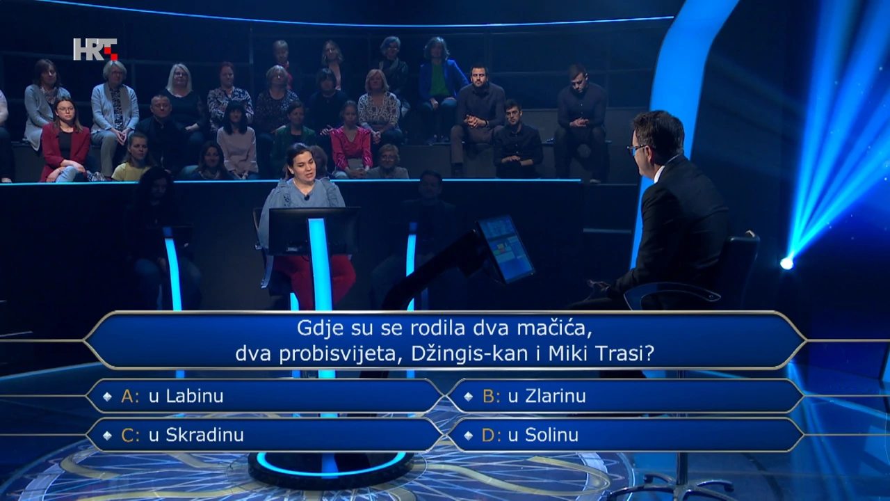 Iva Oroz, Foto: Tko želi biti milijunaš?/HRT