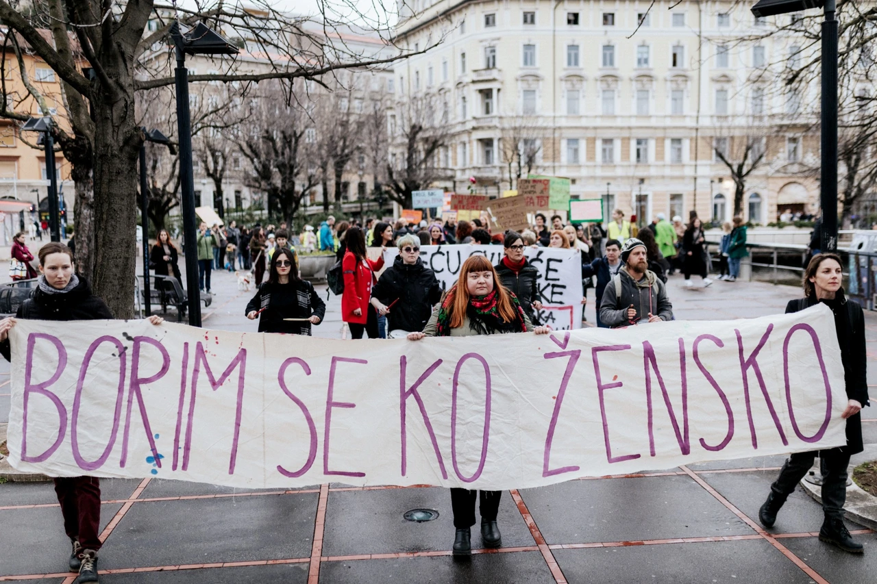 Noćni marš: Borim se ko žensko, Foto: Tanja Kanazir/-