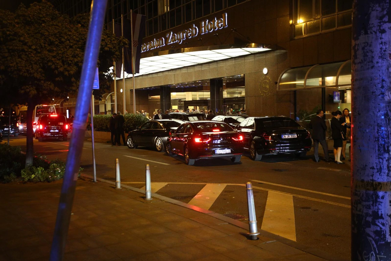 Erdogan stigao u Zagreb, Foto:  Lovro Domitrovic /PIXSELL