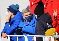 Thomas Bach, Peng Shuai, Foto: Fabrizio Bensch/REUTERS