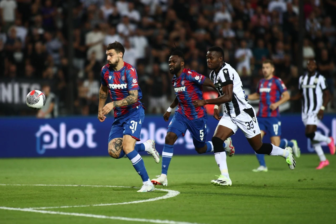 Dvoboj PAOK-a i Hajduka, Foto: VASILIS VERVERIDES/MOTION TEAM /PIXSELL