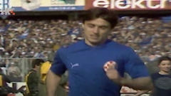 Zlatko Kranjčar 1982. godine na utakmici s Crvenom zvezdom