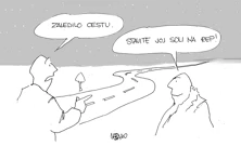 meteokarikatura, Foto: Frano Cebalo/HRT