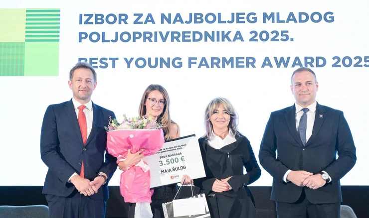 Maja Šulog najbolja je hrvatska mlada poljoprivrednica