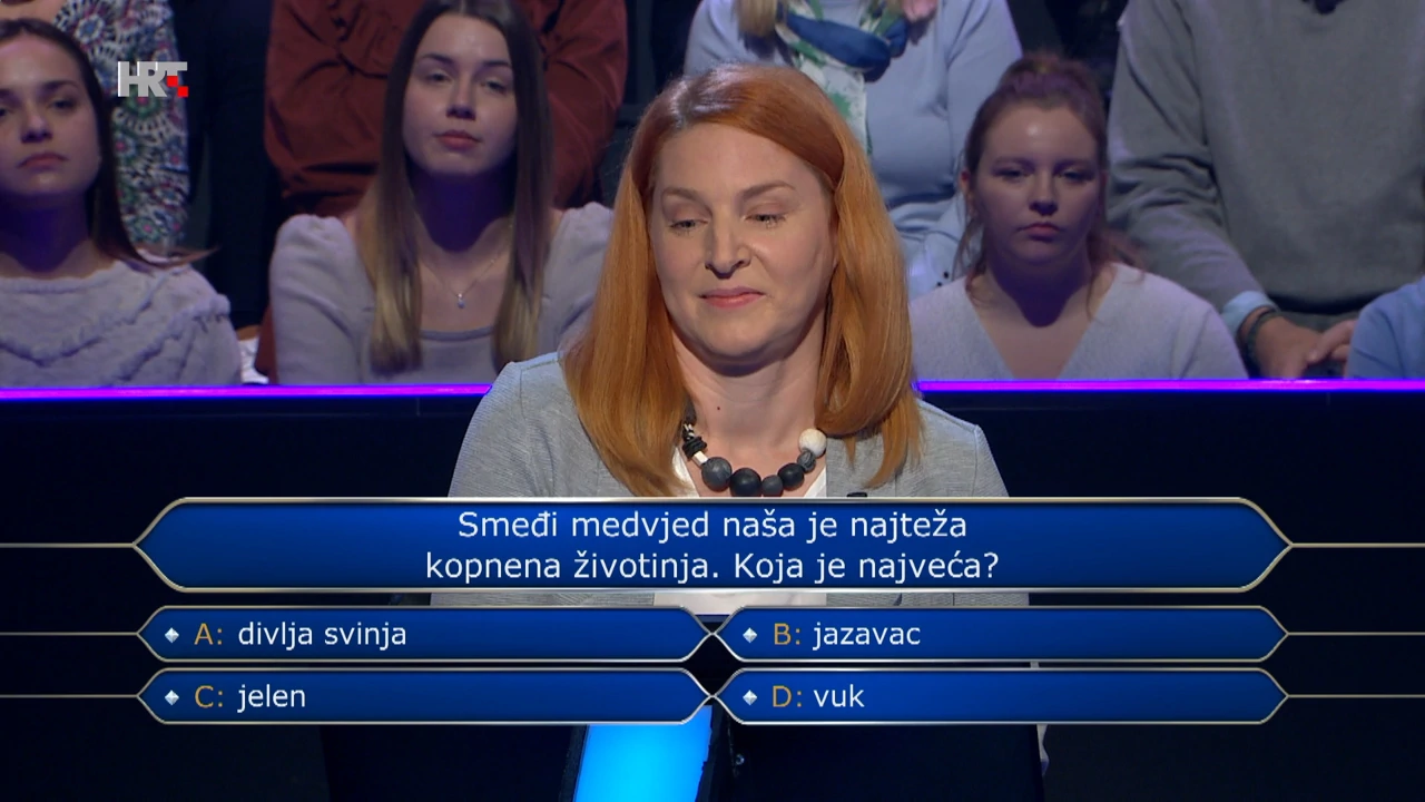 Tamara Mravak, Foto: Tko želi biti milijunaš?/HRT