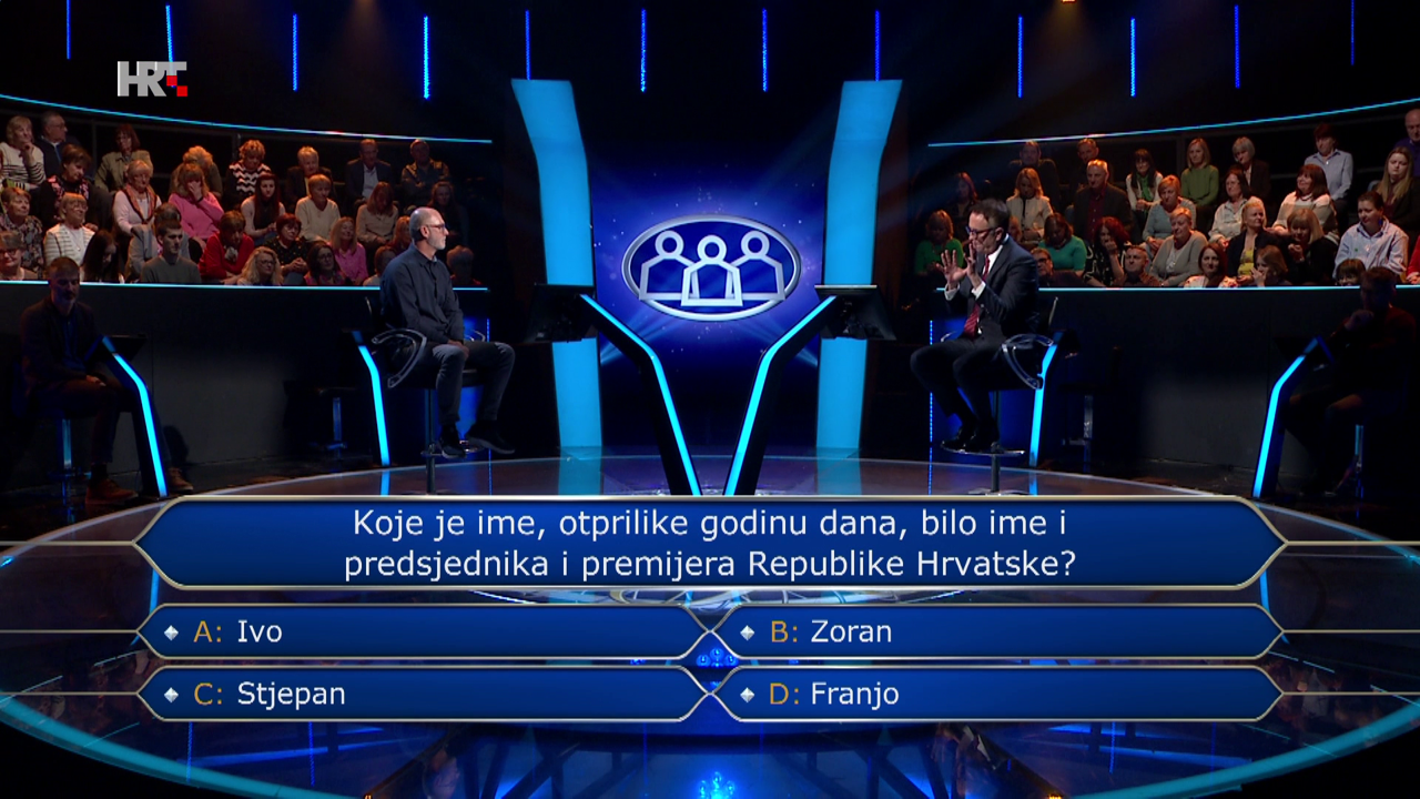 Tihomir Banković, Foto: Tko želi biti milijunaš?/HRT