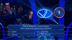 Sergej Novosel Vučković , Foto: Tko želi biti milijunaš?/HRT