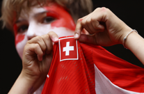 Švicarski navijač, Foto: Lee Smith/REUTERS