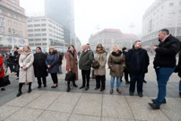 Muškarci opet klečali, dočekala ih 'Tiha misa', Foto: Sanjin Strukic /PIXSELL