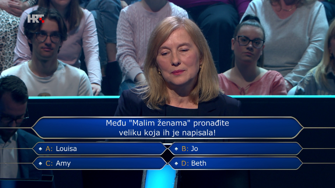 Željka Kavčić, Foto: Tko želi biti milijunaš?/HRT